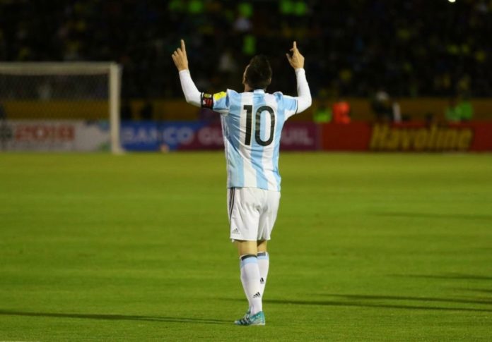 Lionel Messi Argentina pSG