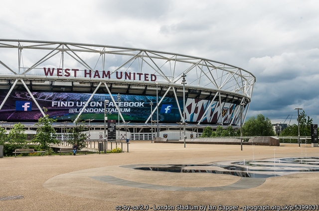 WHUFC London Stadium West Ham United