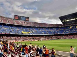 Martin Zubimendi FC Barcelona Camp Nou